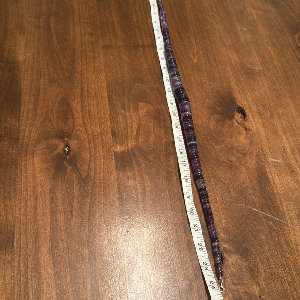 Fluorite Gemstone Statement Necklace - image 6